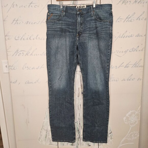 Ariat Men's M4 Low Rise Boot Cut Jeans 42x37 - Picture 1 of 7